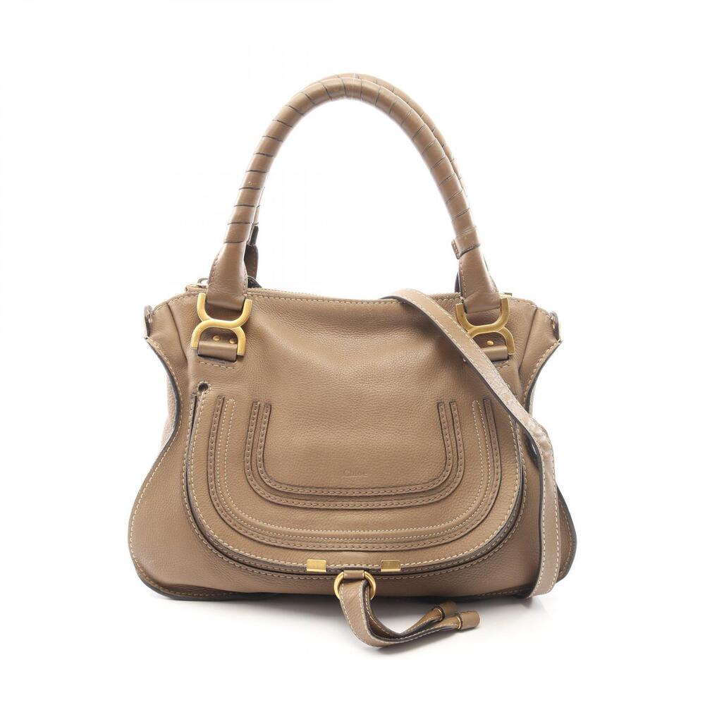 Chloe MARCIE Handbag leather gray
